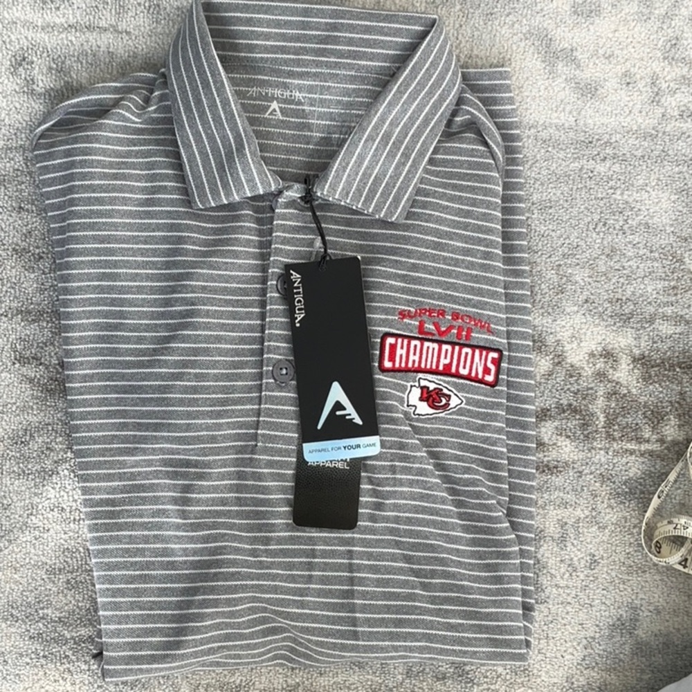 Super Bowl LV11 chiefs golf shirt